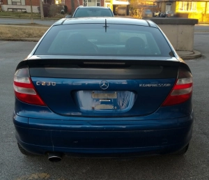 Mercedes C230(Coupe), No accident 4 cylinder car, good condition