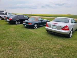 Mercedes and BMW cars selling unreserved