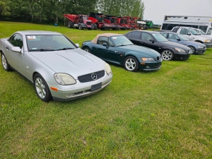 Mercedes and BMW cars selling unreserved