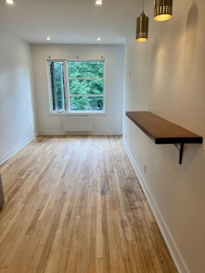 Magnifique appartement 3½ rénové – Métros Jean Talon et Fabre!