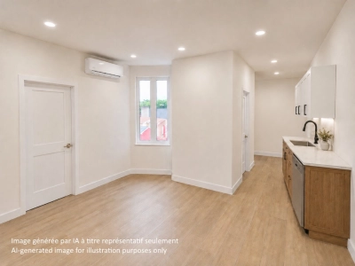 DISPONIBLE Appartement 5 1/2 en rénovation au vieux St jean