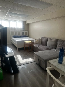 1 bedroom basement apartment at Bathurst and Steeles