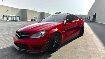 2012 Mercedes-Benz c63 amg coupe w204 v8