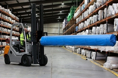 FORKLIFT CARPET POLES. RUG RAMS, CARPET BOOM POLE. CARPET RACKS.
