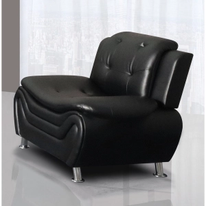 Thick Luxury Pillow Top Tufted Premium Faux Leather Sofa/Couch .