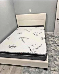 Brand new Queen size Bed Frame with 7.5" Mattress! SALE! SALE!