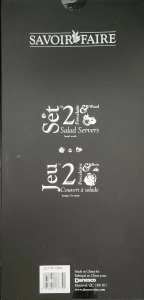 Elegant Salad Serving Set