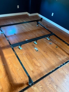 King bed frame