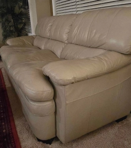 Lazy Boy Leather Couch