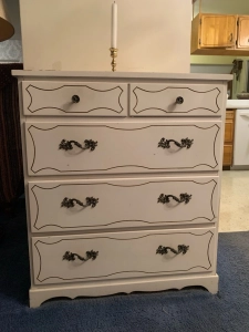White Wooden Dresser