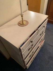 White Wooden Dresser