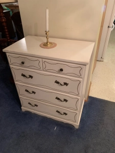 White Wooden Dresser